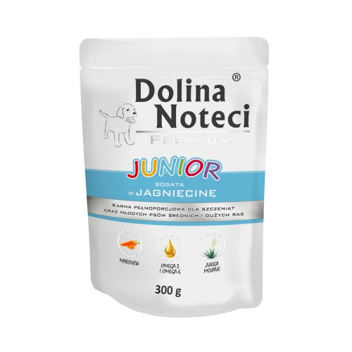 Dolina Noteci Premium Junior Z Jagnięciną 300g