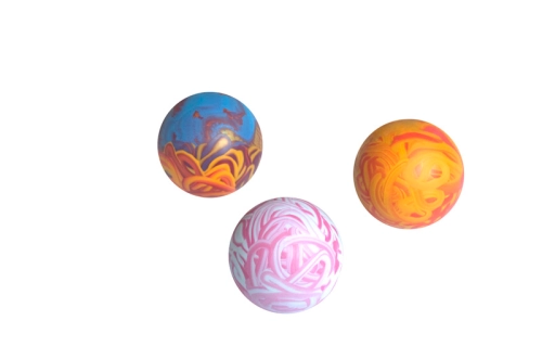 Sumplast Zabawka Dla Psa Piłka "3" Gumowa 7cm