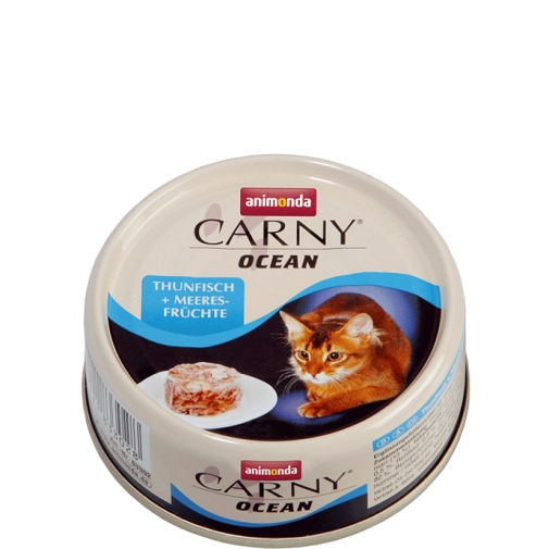 Karma Dla Kota Animonda Carny Ocean Puszka 80g Biały Tuńczyk I Lucjan