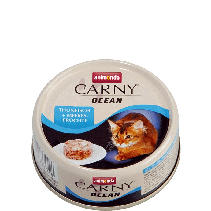 Karma Dla Kota Animonda Carny Ocean Puszka 80g Biały Tuńczyk I Lucjan