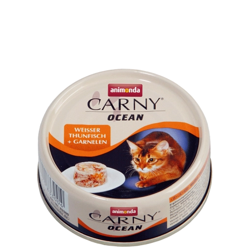 Karma Dla Kota Animonda Carny Ocean Puszka 80g Biały Tuńczyk I Krewetki