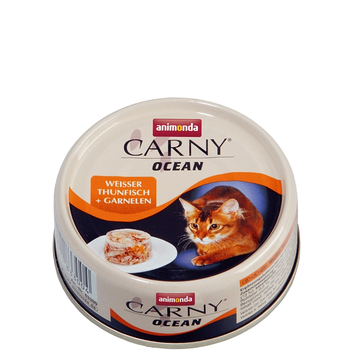 Karma Dla Kota Animonda Carny Ocean Puszka 80g Biały Tuńczyk I Krewetki