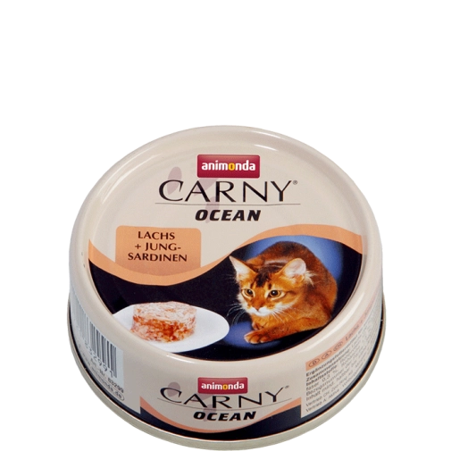 Karma Dla Kota Animonda Carny Ocean Puszka 80g Łosoś I Młode Sardynki