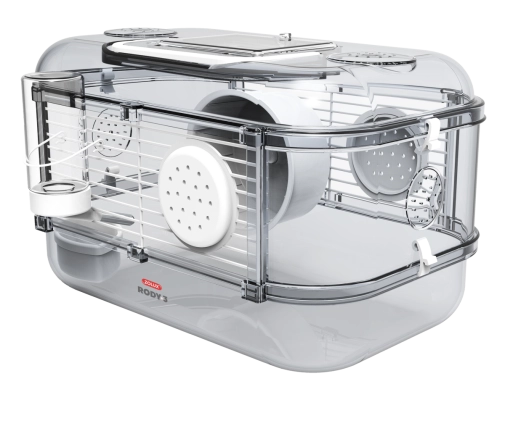 Zolux Rody 3 Mini Klatka 33x21x18 Biała