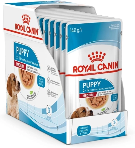 Royal Wet. Canine Medium Puppy 10x140g