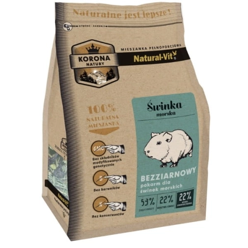 Natural-vit Korona Natury Karma Dla Świnki 750g