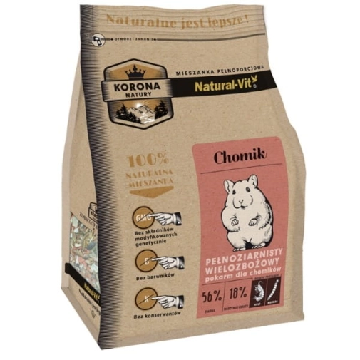 Natural-vit Korona Natury Karma Dla Chomika 750g