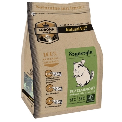 Natural-vit Korona Natury Karma Dla Szynszyla 750g