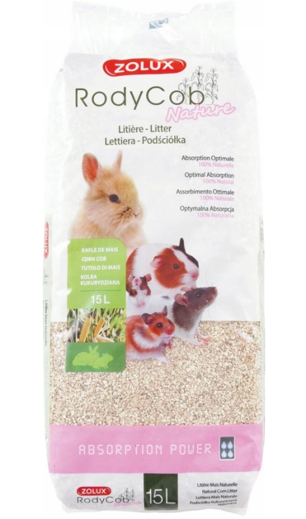Zolux Rody'cob Nature Podściółka Dla Gryzoni I Królików 15l