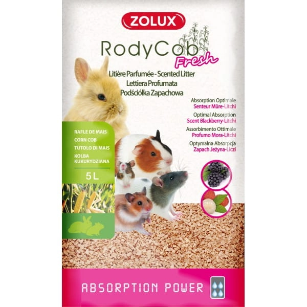 Zolux Rody'cob Fresh Podściółka Dla Gryzoni I Królików Jeżyna 5l