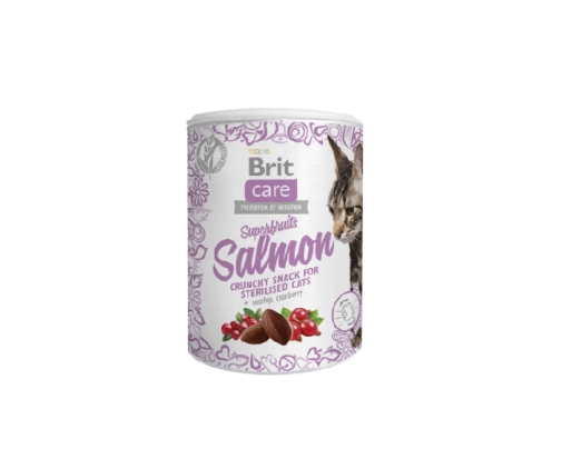 Brit Care Cat Snack Superfruits Salmon 100g