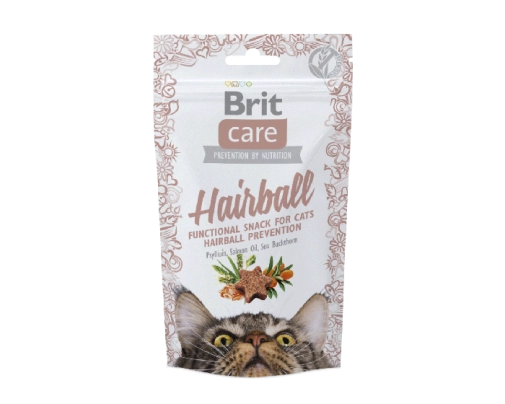 Brit Care Cat Snack Soft Hairball 50g