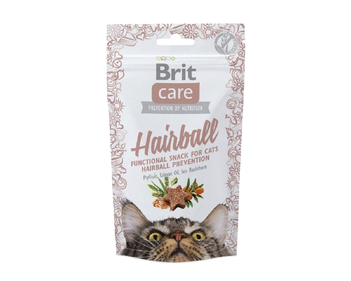Brit Care Cat Snack Soft Hairball 50g