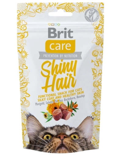 Brit Care Cat Snack Soft Shiny Hair 50g