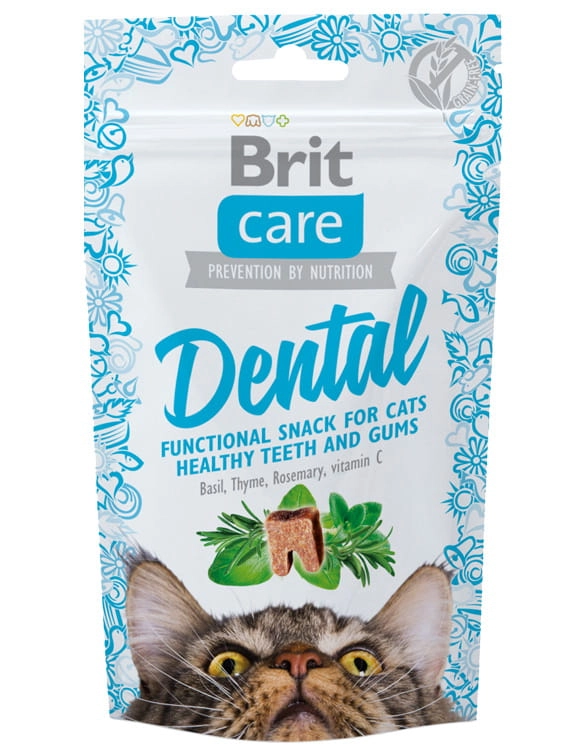 Brit Care Cat Snack Soft Dental 50g