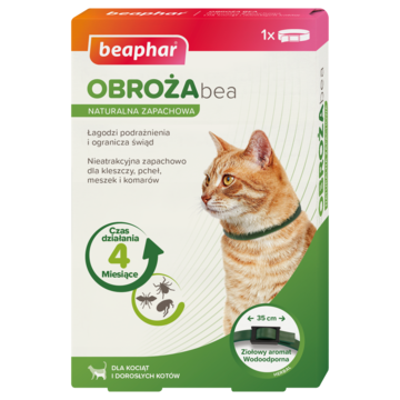 Beaphar Obroża Przeciw Insektom Dla kociąt/kota 35cm 4miesiące