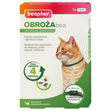 Beaphar Obroża Przeciw Insektom Dla kociąt/kota 35cm 4miesiące