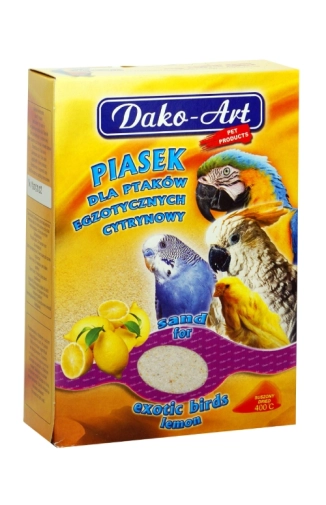 Dako-art Piasek Dla Ptaków Cytrynowy 1,5kg