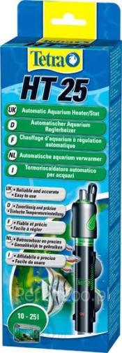 Tetra Tec Grzałka Ht-25w Akwarium 10-25l