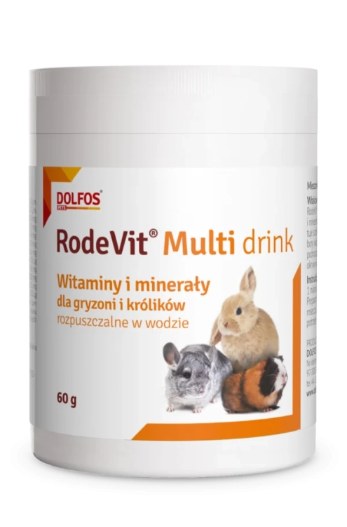 Dolfos Rodevit Multi Drink Dla Gryzoni 60g