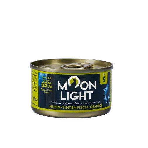 Moonlight Dinner Nr 5 Kurczak/Kałamarnica Z Warzywami 80g