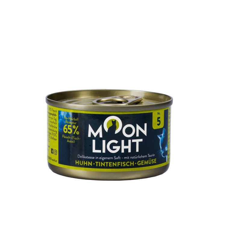 Moonlight Dinner Nr 5 Kurczak/Kałamarnica Z Warzywami 80g