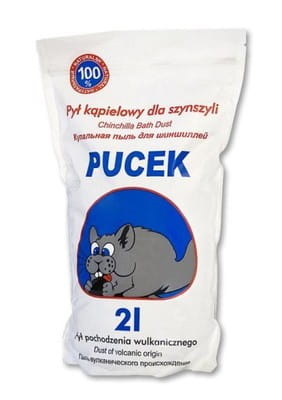 Pucek Pył Kąpielowy Dla Szynszyli Worek 2l
