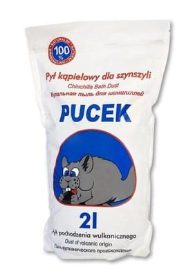 Pucek Pył Kąpielowy Dla Szynszyli Worek 2l