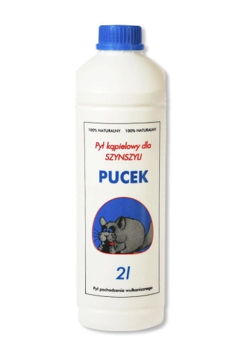 Pucek Pył Kąpielowy Dla Szynszyli Tuba 2l