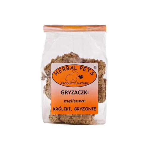 Herbal Pets Gryzaczki Dla Gryzoni Melisowe 140g