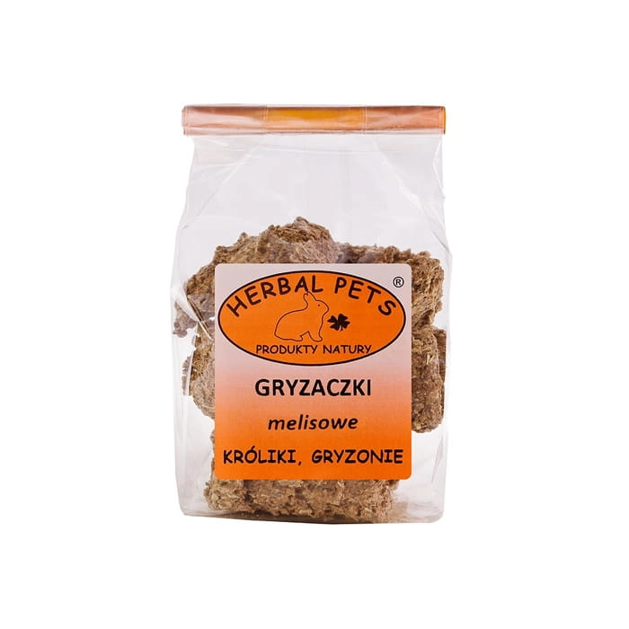 Herbal Pets Gryzaczki Dla Gryzoni Melisowe 140g