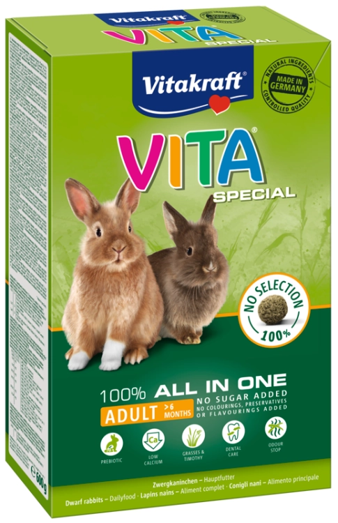 Vitakraft Vita Special Dla Królika Adult 600g