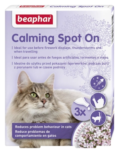 Beaphar No Stress Spot on Dla Kotów 3x0,4ml