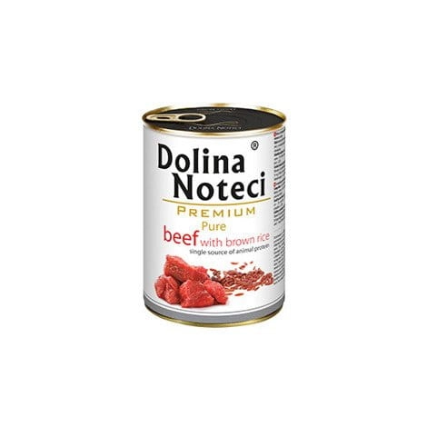 Dolina Noteci Premium Pure Wołowina Z Brązowym Ryżem 400g