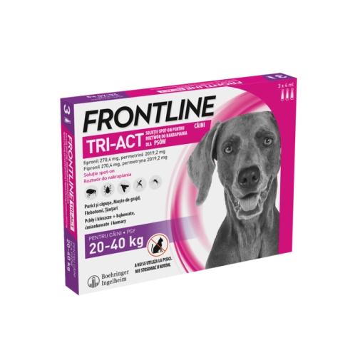 Frontline Tri-act "L" 3 Pipety Dla Psów 20-40kg