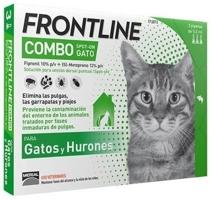 Frontline Combo Dla Kota 0,5ml  3 Pipety