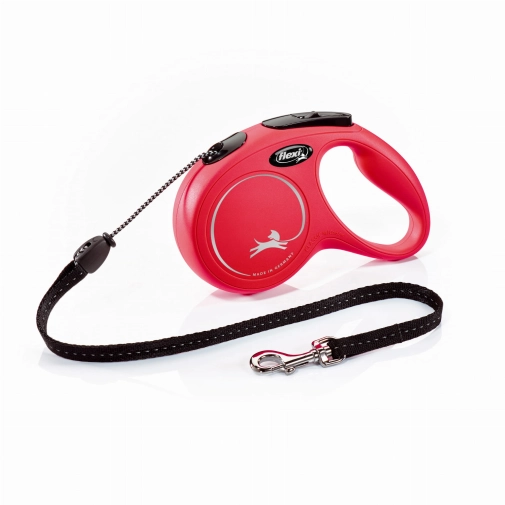 Flexi Smycz New Classic "M"- 5m Do 20kg, Czerwona