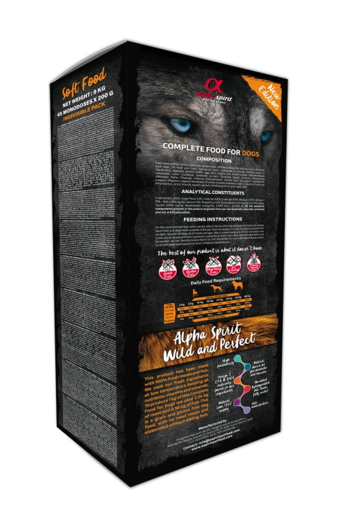 Alpha Spirit Karma Dla Psów Multiproteina 9kg