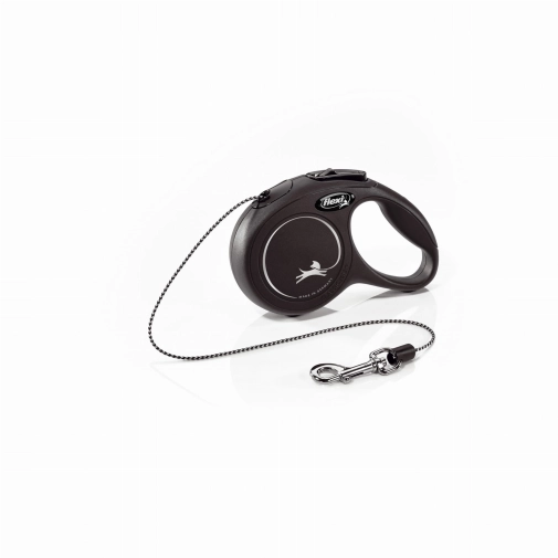 Flexi Smycz New Classic "XS" 3m-8kg Czarna
