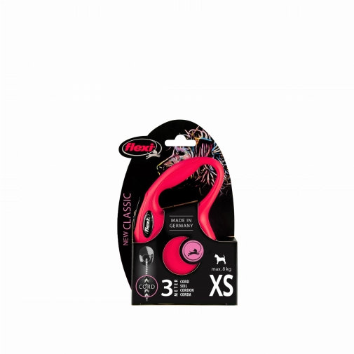 Flexi Smycz New Classic "XS" 3m Do 8kg Czerwona