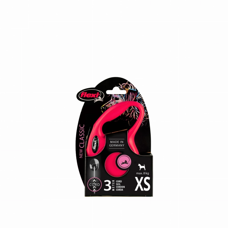 Flexi Smycz New Classic "XS" 3m Do 8kg Czerwona