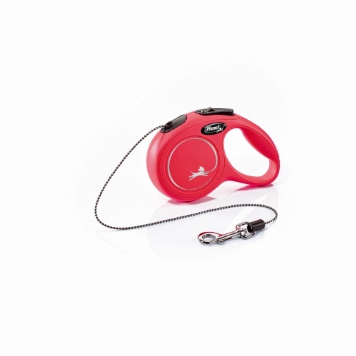Flexi Smycz New Classic "XS" 3m Do 8kg Czerwona