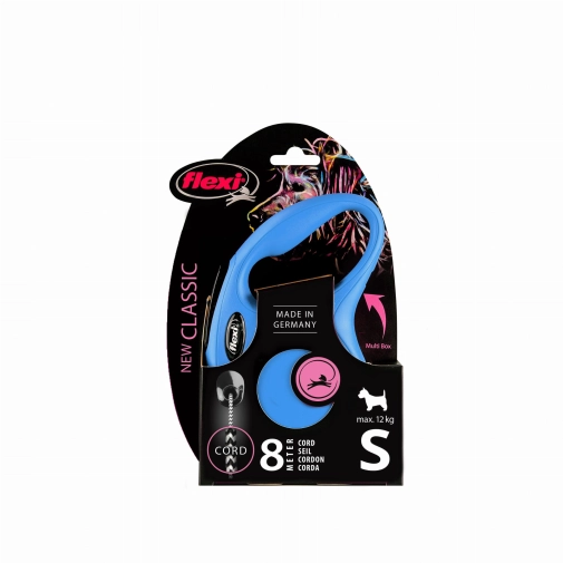 Flexi Smycz New Classic "S" 8m Do 12kg Niebieska