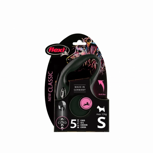 Flexi Smycz New Classic "S" 5m Do 12kg Czarna