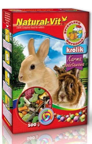 Natural-vit Spichlerz Gryzonia Dla Królika 500g
