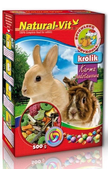 Natural-vit Spichlerz Gryzonia Dla Królika 500g