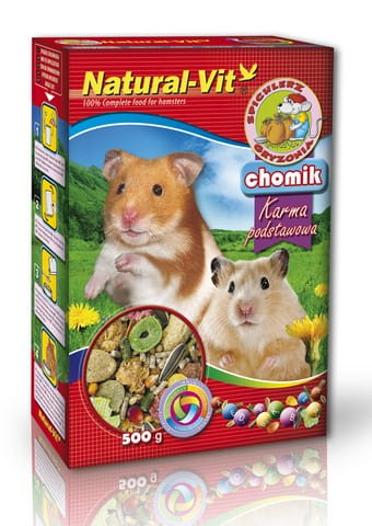 Natural-vit Spichlerz Gryzonia Dla Chomika 500g
