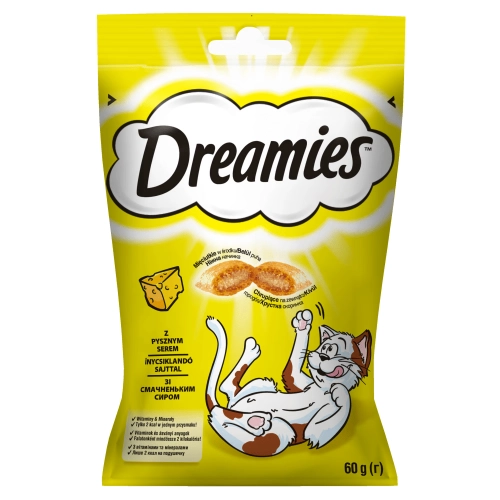 Dreamies Przysmak Dla Kota Z Serem 60g