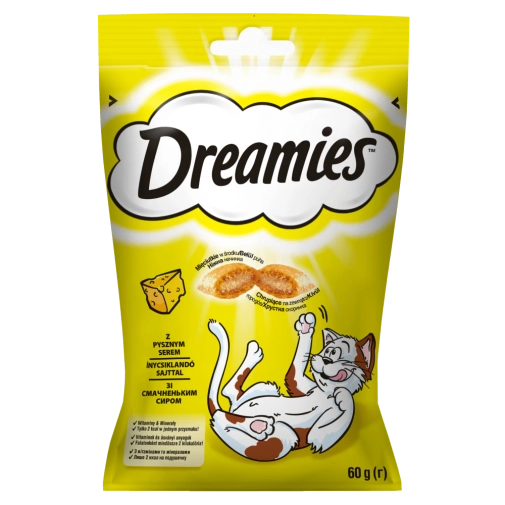Dreamies Przysmak Dla Kota Z Serem 60g