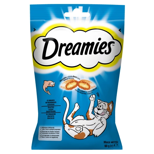 Dreamies Przysmak Dla Kota Z Łososiem 60g